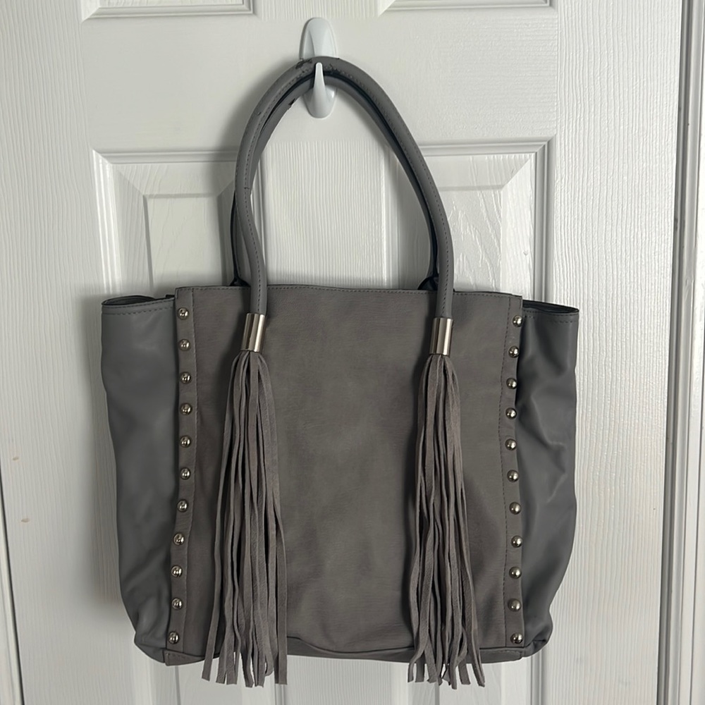 French Connection Blue Boho Bag